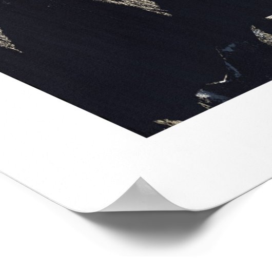 ein Schritt naher Poster (Ecke)