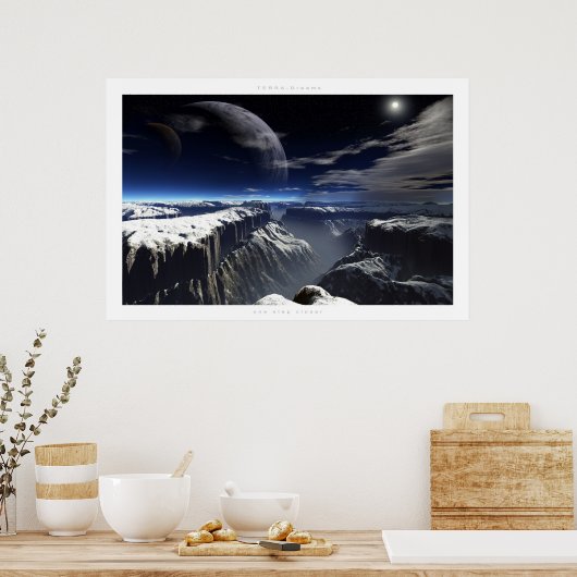 ein Schritt naher Poster (Küche)