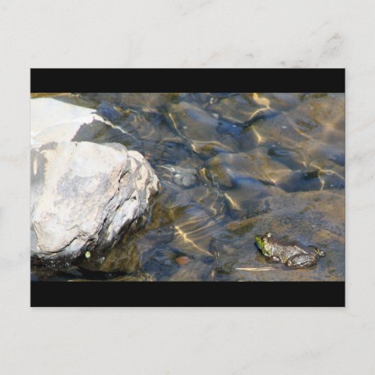 Ein Schritt Postkarte (Vorderseite)