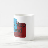 Ein Schritt Voraus Kaffeetasse (Mittel)