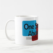 Ein Schritt Voraus Kaffeetasse (Links)