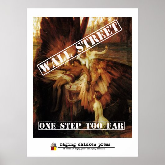 Ein Schritt zu weit | Wall Street Icarus w/ Masthe Poster (Vorne)