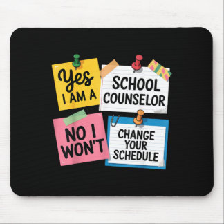 Ein Schulberater Lustiger Erziehungsplan Büro Mousepad