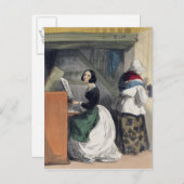 Ein Schüler der Musikschule von 'Les Femmes de Postkarte (Vorne/Hinten)