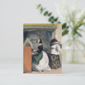 Ein Schüler der Musikschule von 'Les Femmes de Postkarte (Stehend Vorderseite)