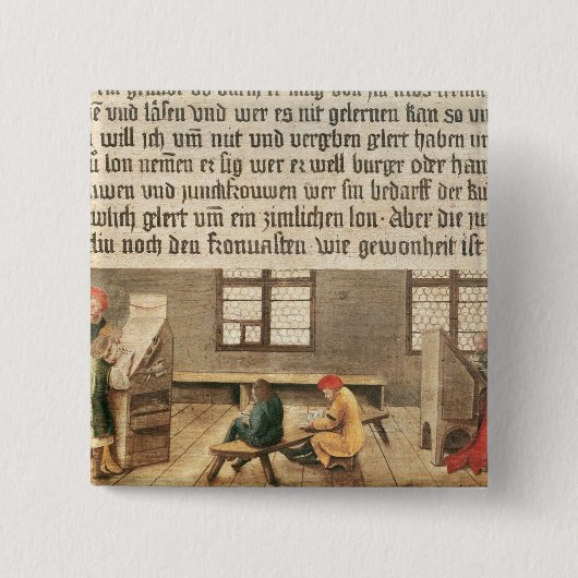 Ein Schullehrer Button (Vorderseite)