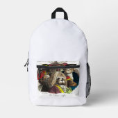 Ein Schulrucksack Bedruckter Rucksack (Vorderseite)