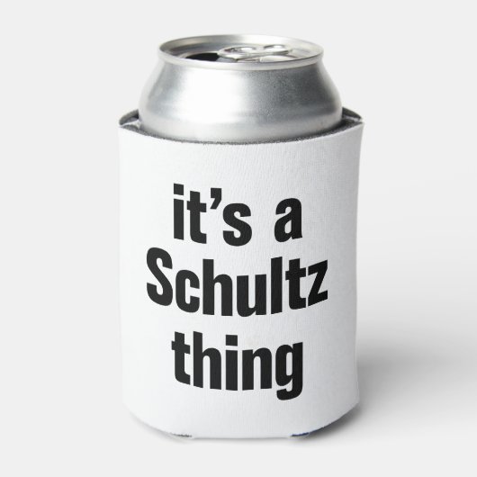 ein Schultz-Ding Dosenkühler (Kanne Vorderseite)