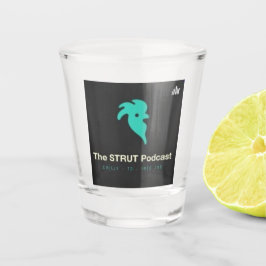 Ein Schuss des Struts Schnapsglas