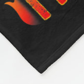 Ein Schuss ein Todesfeuergrill Hirschjagd Fleecedecke (Ecke)