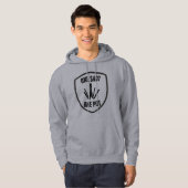 Ein Schuss, Ein Topf Fischerei Hoodie (Vorne ganz)