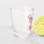 Ein Schuss für Weihnachten, Weihnachts-Shot-Glas Schnapsglas (Links)