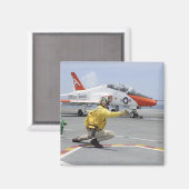 Ein Schütze an Bord des Flugzeugträgers Magnet (Vorderseite/Rückseite)