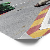 Ein Schütze an Bord des Flugzeugträgers Poster (Ecke)