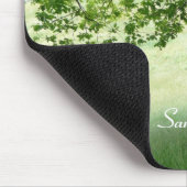 Ein schützender Baum-mit Zitat Mousepad (Ecke)