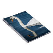 Ein Schwan und sein Reflexionsnotizbuch Notizblock (Rechte Seite)