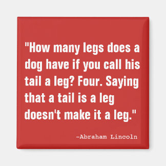 Ein Schwanz ist kein Leder Magnet