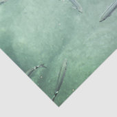 Ein Schwarm Fische Seidenpapier (Detail)
