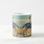 Ein Schwarm Flamingos Becher Kaffeetasse (Mittel)
