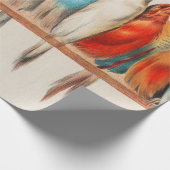 Ein Schwarm Vögel Geschenkpapier (Ecke)