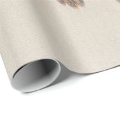 Ein Schwarm Vögel Geschenkpapier (Rolleneckpunkt)