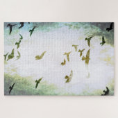 Ein Schwarm Vögel Puzzle (Horizontal)