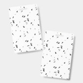 ein Schwarz-Weiß-Foto einer Vogelherde Ausweis (Vorder- & Rückseite)