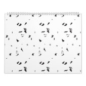 ein Schwarz-Weiß-Foto einer Vogelherde Kalender (Titelbild)