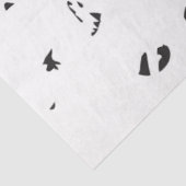 ein Schwarz-Weiß-Foto einer Vogelherde Seidenpapier (Ausschnitt)