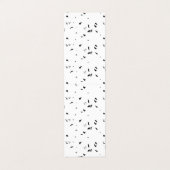 ein Schwarz-Weiß-Foto einer Vogelherde Visitenkarten (Außenseite Aufgefaltet)