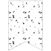 ein Schwarz-Weiß-Foto einer Vogelherde Wimpelkette (Dritte Fahne)