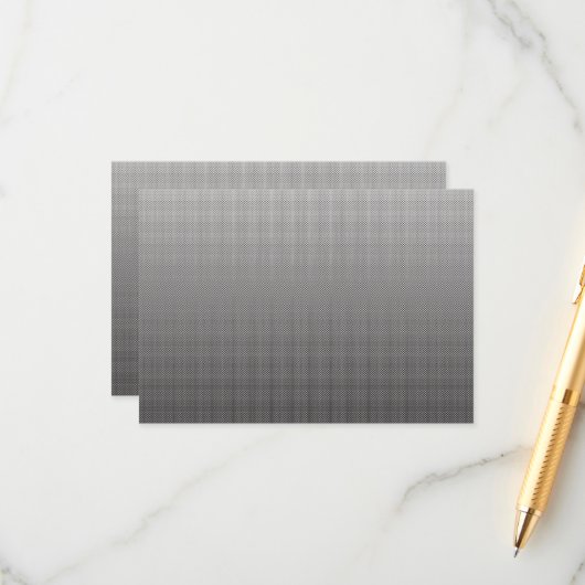 ein Schwarz-Weiß-Foto einer Wand_ Begleitkarte (Vorderseite/Rückseite Beispiel)