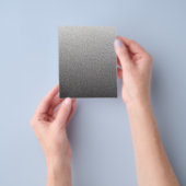 ein Schwarz-Weiß-Foto einer Wand_ Flyer (Gruppe)