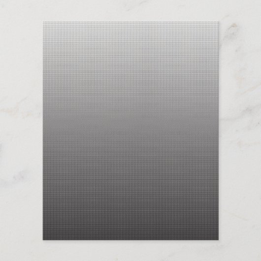 ein Schwarz-Weiß-Foto einer Wand_ Flyer (Vorne)