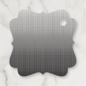 ein Schwarz-Weiß-Foto einer Wand_ Geschenkanhänger (Rückseite)