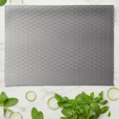 ein Schwarz-Weiß-Foto einer Wand_ Geschirrtuch (Gefaltet)