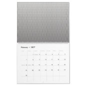 ein Schwarz-Weiß-Foto einer Wand_ Kalender (Feb 2027)