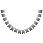 ein Schwarz-Weiß-Foto einer Wand_ Wimpelkette (Alle)