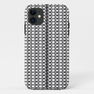ein Schwarz-Weiß-Foto eines Musters Case-Mate iPhone Hülle