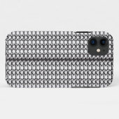 ein Schwarz-Weiß-Foto eines Musters Case-Mate iPhone Hülle (Rückseite (Horizontal))