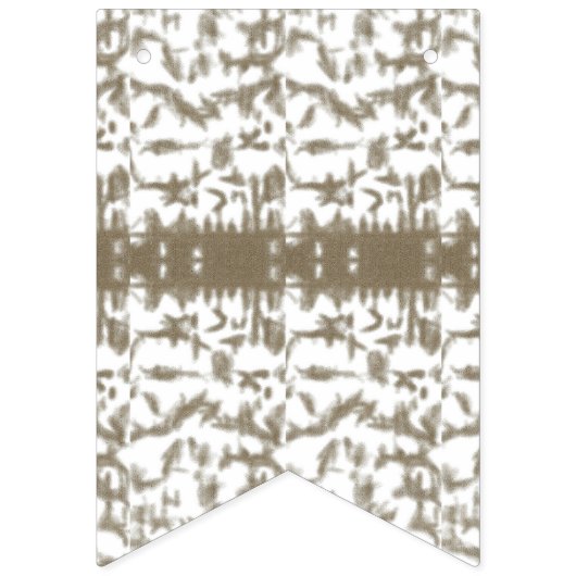 ein Schwarz-Weiß-Foto eines Musters Wimpelkette (Zweite Fahne)