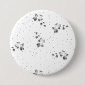 ein Schwarz-Weiß-Foto mit vielen Punkten Button (Vorderseite)