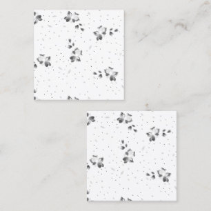 ein Schwarz-Weiß-Foto mit vielen Punkten Telefonnummerkarte