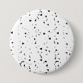 ein schwarz-weißes Foto Regen fällt Button (Vorderseite)