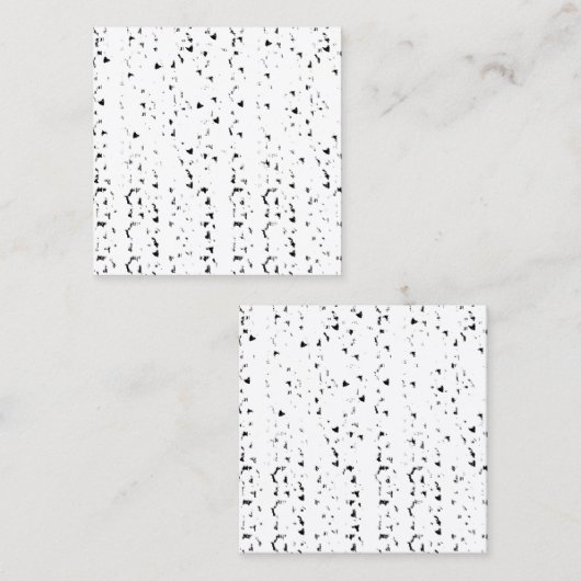 ein schwarz-weißes Foto Regen fällt Telefonnummerkarte (Vorne/Hinten)