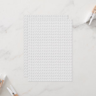 ein schwarz-weißes Foto von Blasen auf weißem Rück Einladung