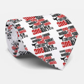 EIN schwarzer Gurt 2 KARATE-T - SHIRTS u. KLEID Krawatte (Gerollt)