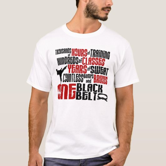 EIN schwarzer Gürtel 2 T-Shirt (Vorderseite)
