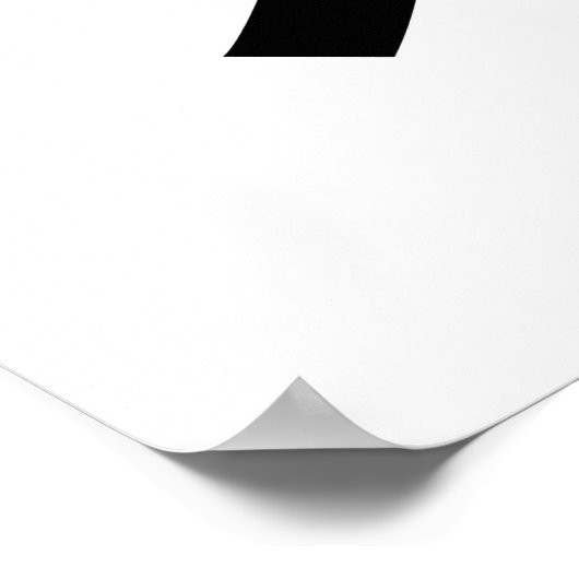 Ein schwarzer Gürtel ist ein weißer Gürtel Karate  Poster (Ecke)