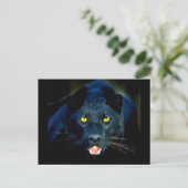 Ein schwarzer Panther Postkarte (Stehend Vorderseite)
